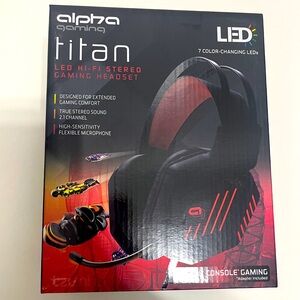 LED HI-FI STEREO GAMING HEADSET